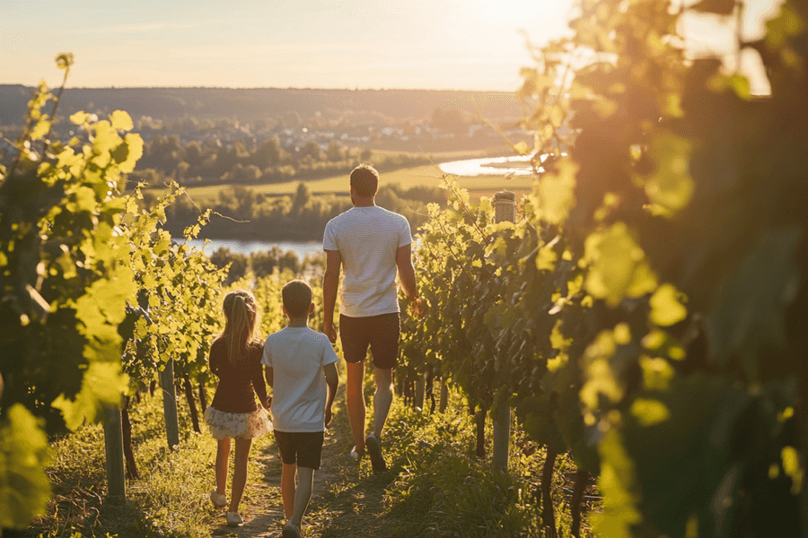 Weinwanderungen für Groß und Klein